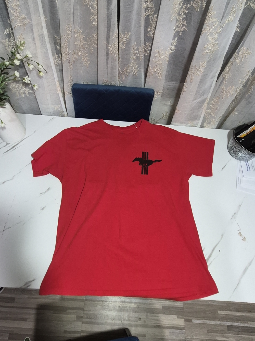 Ford Mustang Red Graphic Tee - Ford - Picture 3 of 4